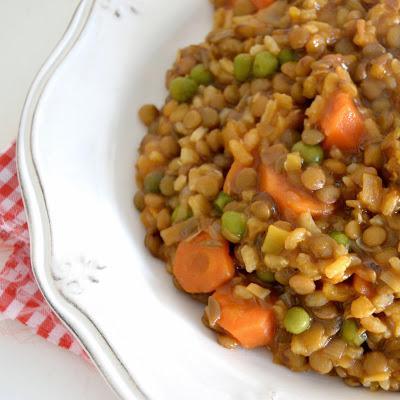 LENTEJAS A LA JARDINERA