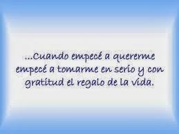 El día que empecé a quererme. El día que empecé a quererme.