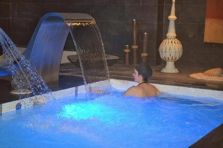 Relajándome en el Spa Urbano Arrullos del Agua