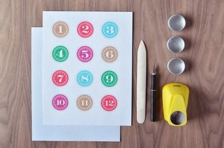 DIY....CALENDARIO DE ADVIENTO