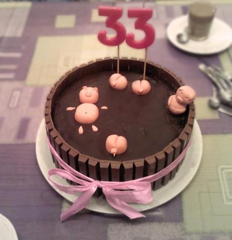 tarta fondant cumpleaños
