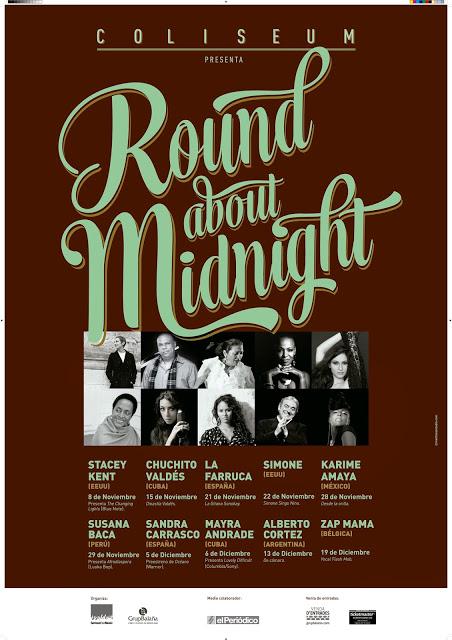 Round About Midnight. Música Teatro Coliseum