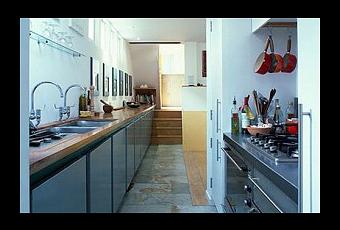 Cocinas galeras para espacios reducidos - Paperblog