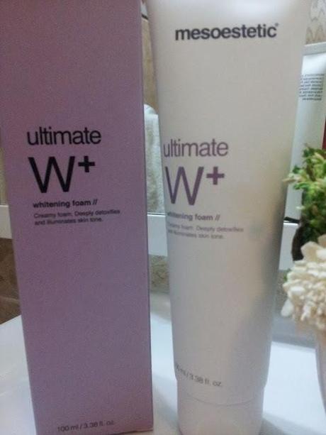 Línea ultimate W+ de Mesoestetic. Línea ultimate W+ de Mesoestetic.