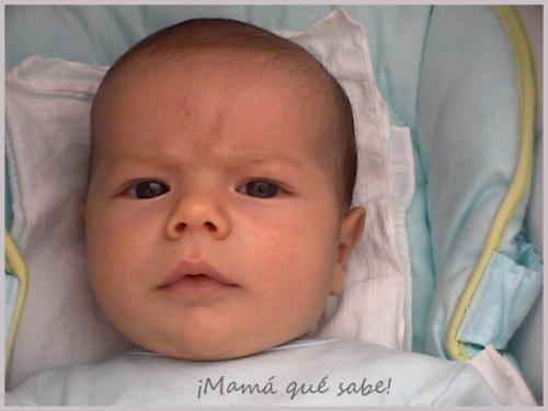 mi hijo cuando era bebé