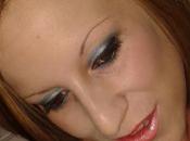 Look azul metalizado