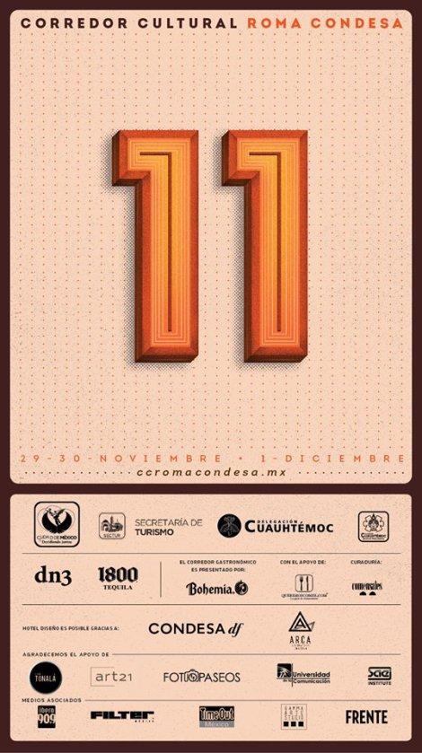 11va Edición del Corredor Cultural Roma-Condesa
