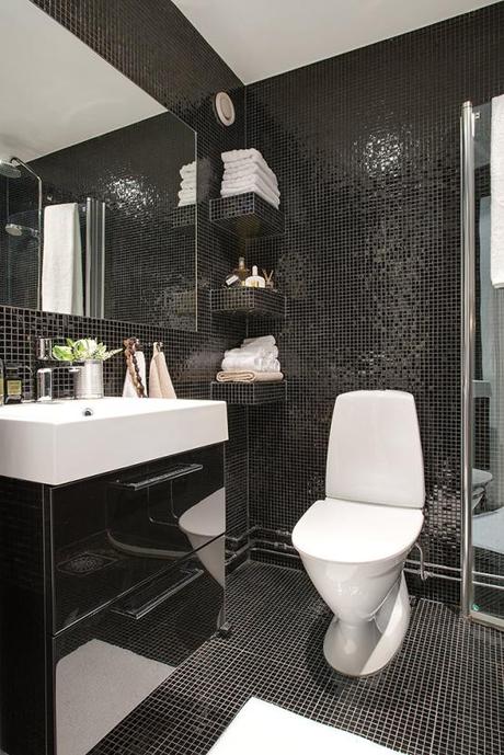 papel de pared de cuadros muebles de diseño fritz hansen marrones azules decoración paredes estilo escandinavo con color decoración estilo americano cuarto de baño mosaico negro blog diseño decoración interiores blog decoración nordica escandinava 
