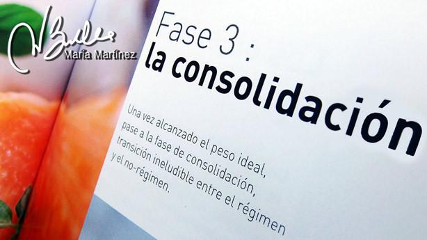 Fase Consolidación dieta Dukan: Resumen