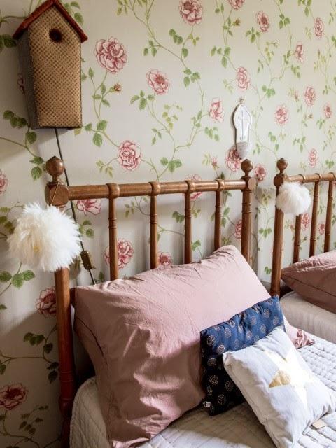 Una casa muy femenina, en Normandía