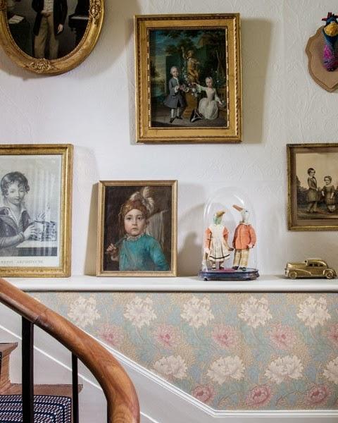 Una casa muy femenina, en Normandía