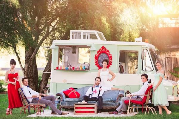 Es Tendencia: caravanas vintage para tu boda