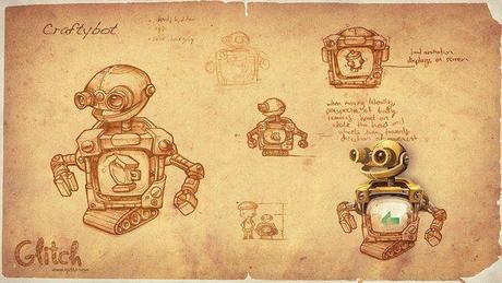 Arte y código del juego Glitch ahora son de dominio público glitch-craftybot