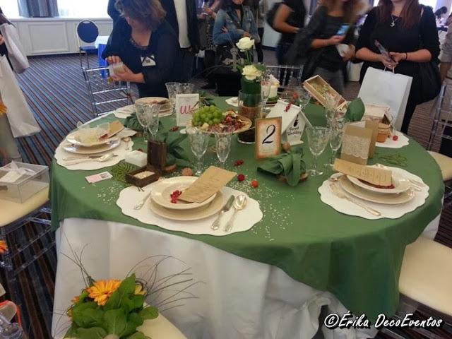 Mesas decoradas en Mi Boda Rocks Experience