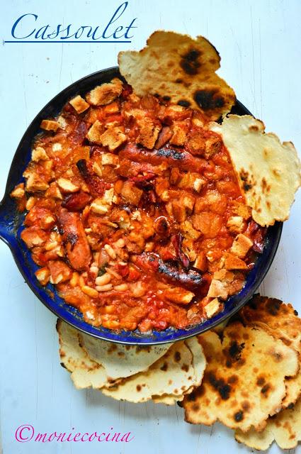 CASSOULET CON FLAT BREAD