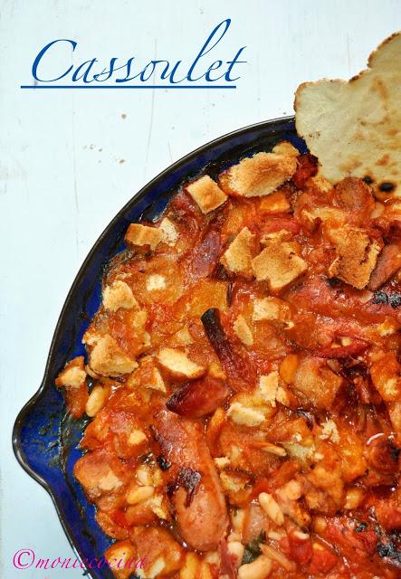 CASSOULET CON FLAT BREAD