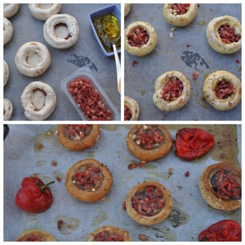 CHAMPIÑONES FÁCILES AL HORNO