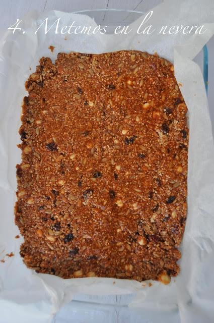 BARRITAS DE CEREALES FACILES