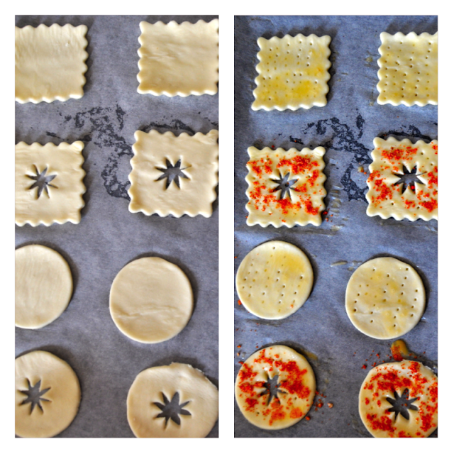 HOJALDRITOS DE CREMA DE CHORIZO