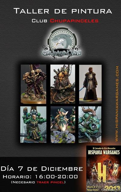 Talleres para todoslos niveles en Hispania Wargames 2013