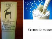 Crema manos concentrada leche cabra Ziaja