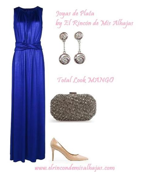 Look de fiesta con Mango y Joyas de Plata by El Rincón de Mis Alhajas
