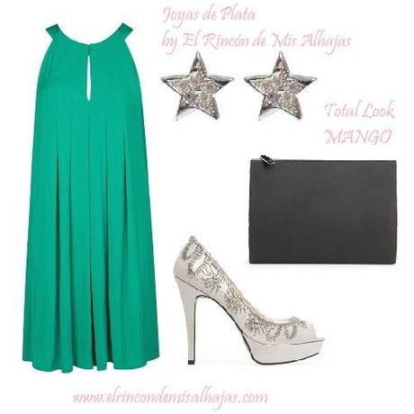 Look de fiesta con Mango y Joyas de Plata by El Rincón de Mis Alhajas