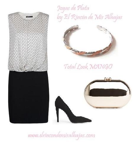 Look de fiesta con Mango y Joyas de Plata by El Rincón de Mis Alhajas