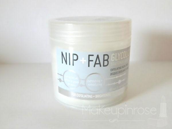 GLYCOLIC FIX: TOALLITAS EXFOLIANTES NIP+FAB