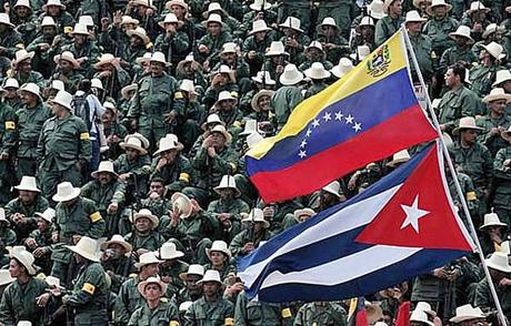 Banderas impuestas en Venezuela por los comunistas