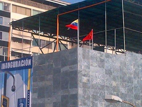 Banderas impuestas en Venezuela por los comunistas