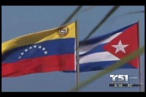 Banderas impuestas en Venezuela por los comunistas