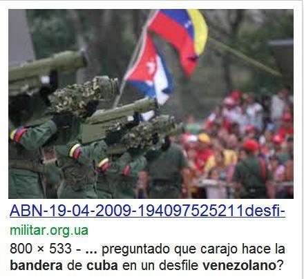 Banderas impuestas en Venezuela por los comunistas