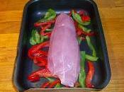 Solomillo pavo horno