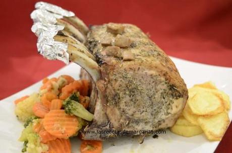 Carré de Ibérico con foie – Paso a paso