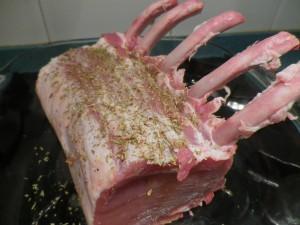 Carré de Ibérico con foie – Paso a paso