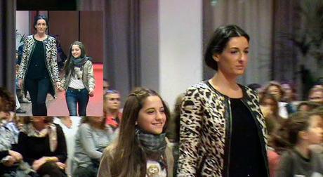 Desfile de moda en el Hotel Abba Playa