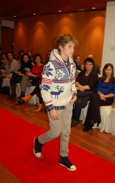 Desfile de moda en el Hotel Abba Playa