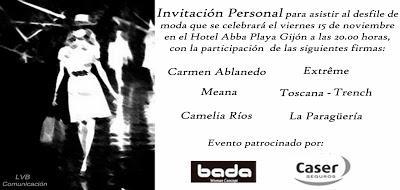 Desfile de moda en el Hotel Abba Playa