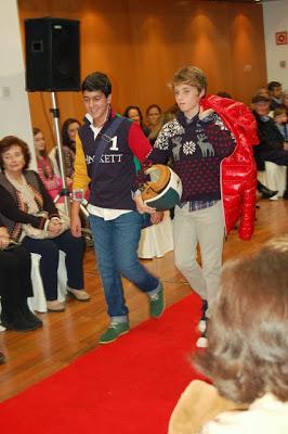 Desfile de moda en el Hotel Abba Playa