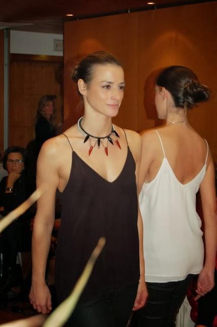 Desfile de moda en el Hotel Abba Playa