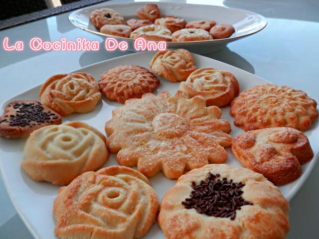 Galletas Flor de azúcar