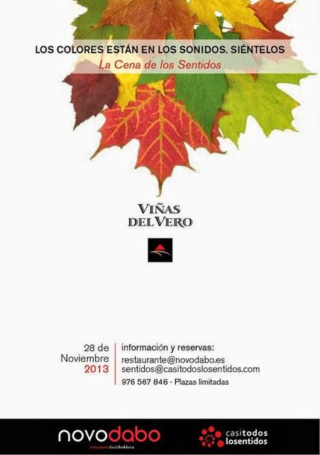 La Cena de los Sentidos en Zaragoza