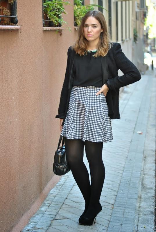 pied de poule style in madrid 4