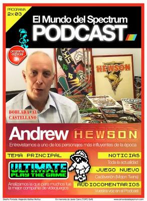 El Mundo del Spectrum entrevista al mítico Andrew Hewson en el último programa de su podcast
