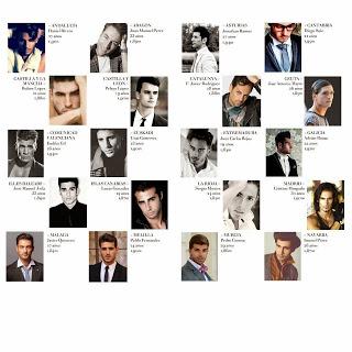 Los candidatos al Guapo de España 2013