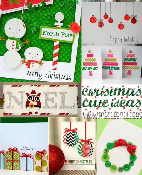 DIY Cute Ideas Christmas cards