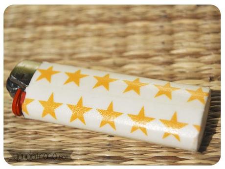 Mechero tuneado con Washi