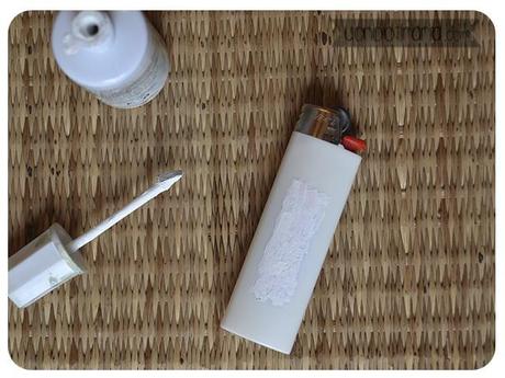 Mechero tuneado con Washi Mechero tuneado con Washi