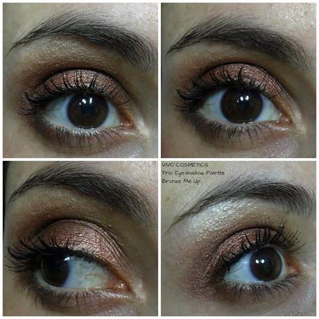 Bronze Me Up Trio Eyeshadow palette de VIVO Bronze Me Up Trio Eyeshadow palette de VIVO